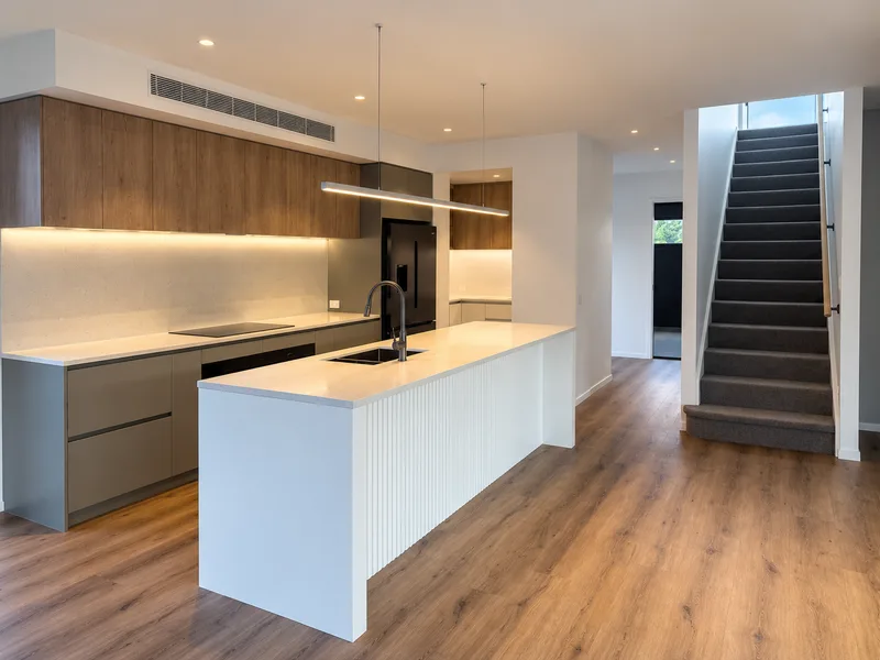 Kitchen, Cedar Cube House