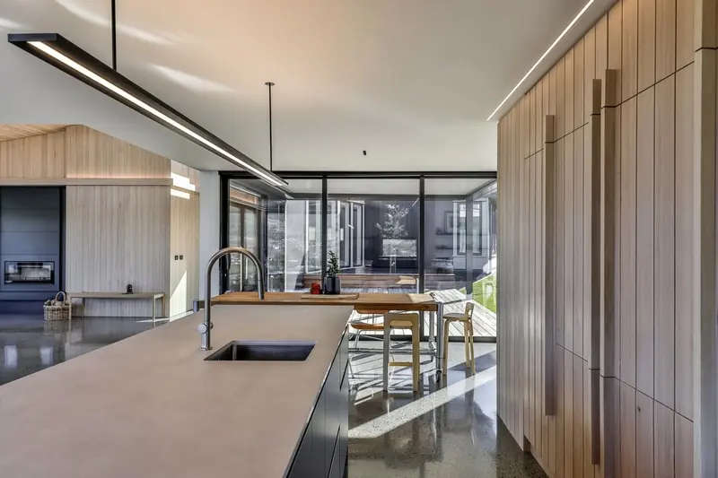 Kitchen & dining, Courtyard House