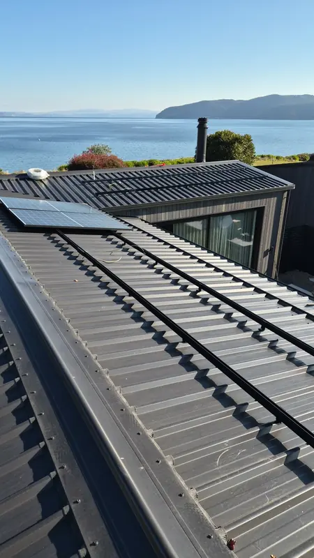 Rails set out, Twin Pavilions