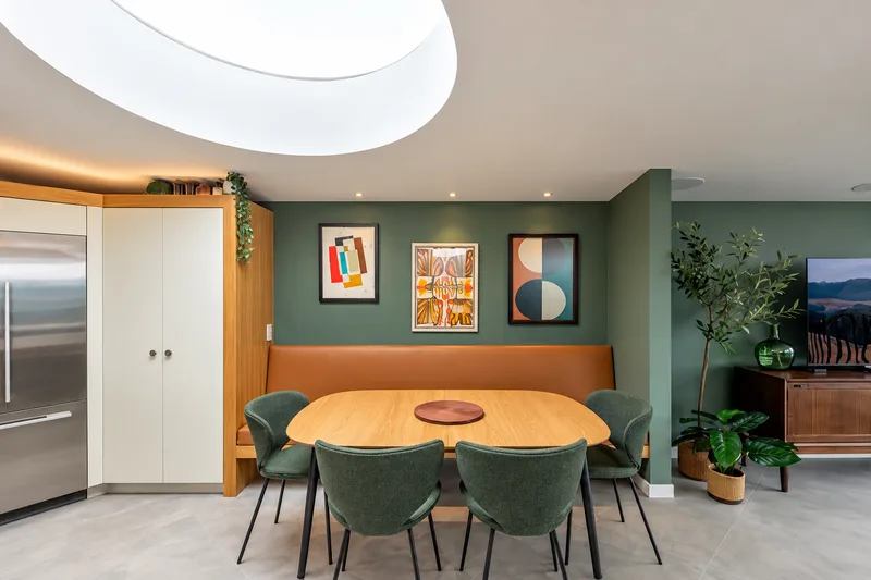 Dining nook, Fold House