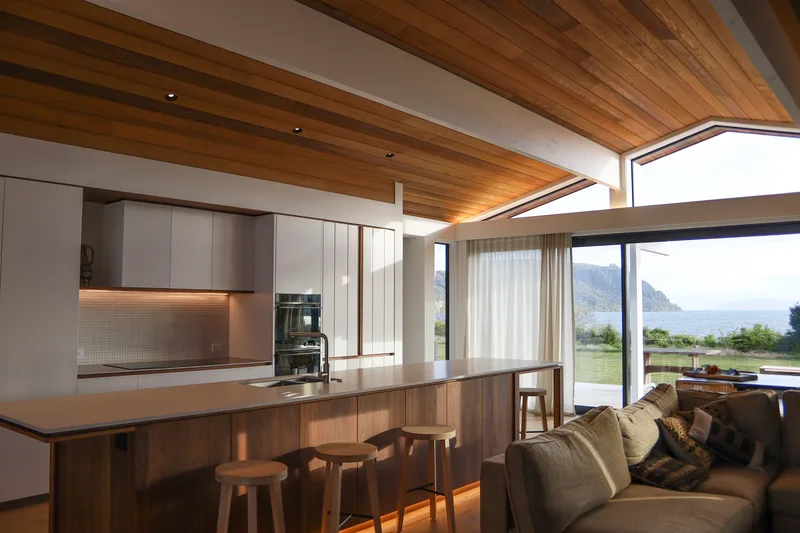 Kitchen & living, Lake House